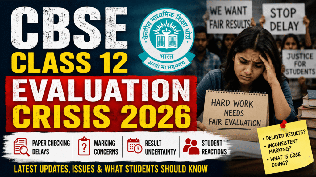 CBSE Class 12 Evaluation Crisis 2026
