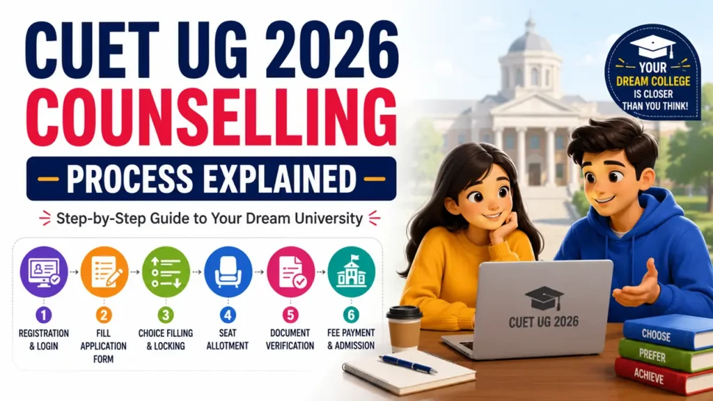 CUET UG 2026 Counselling Process Explained