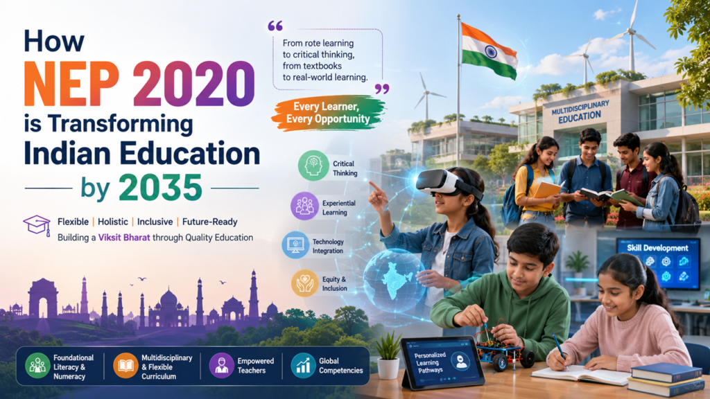 How NEP 2020 is Transforming Indian Education by 2035