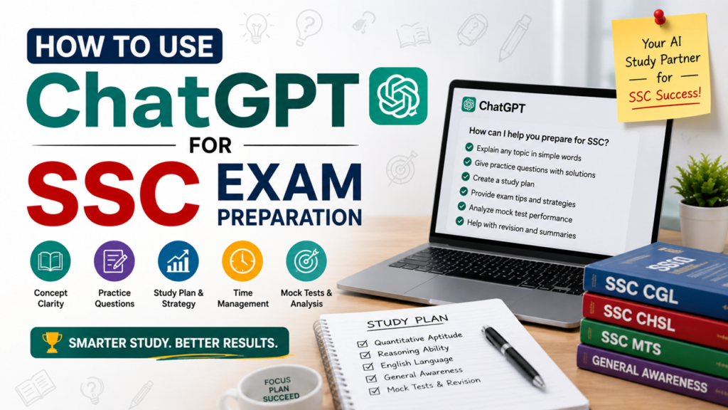 How to Use ChatGPT for SSC Exam Preparation