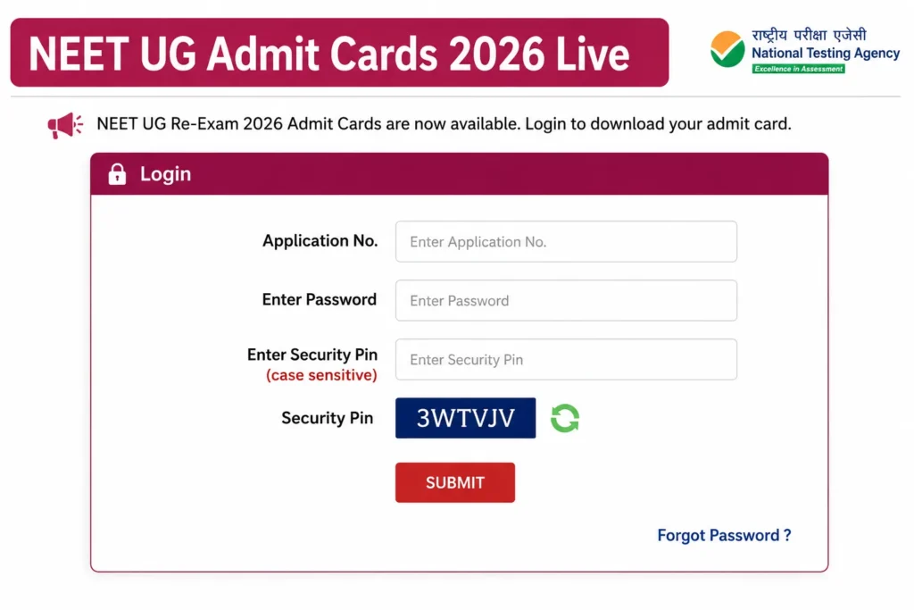 NEET Admit Card