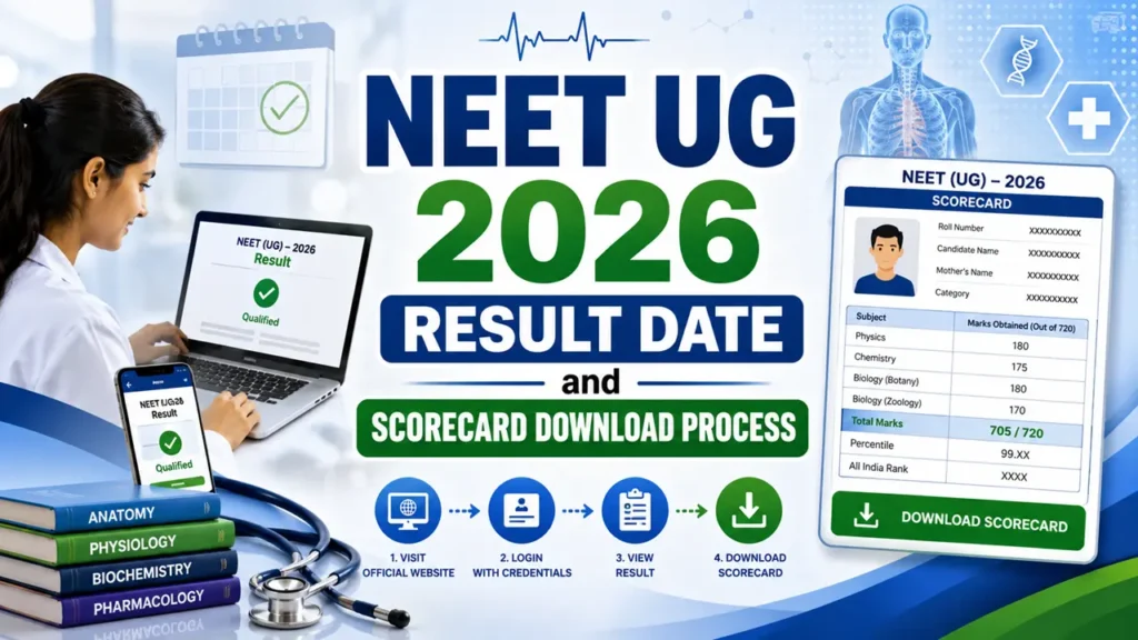 NEET UG 2026 Result Date and Scorecard Download Process