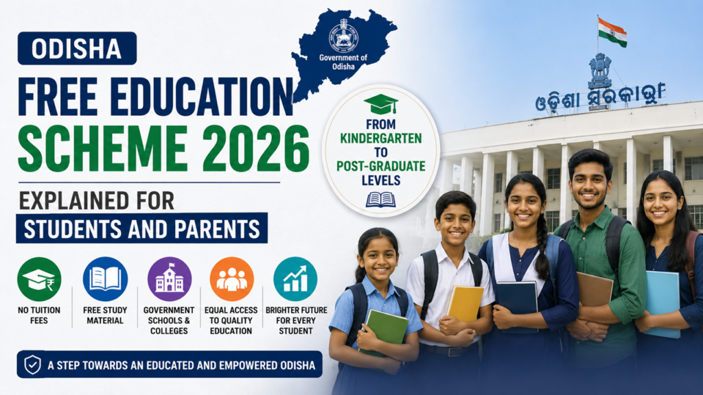 Odisha Free Education Scheme 2026 Explained for Students and Parents