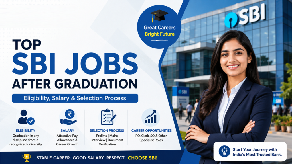 Top SBI Jobs After Graduation Eligibility, Salary & Selection Process
