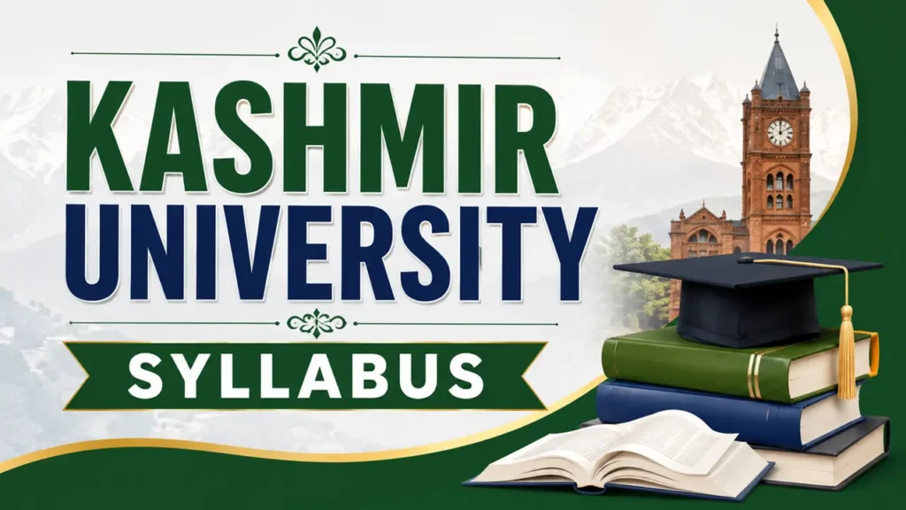 Kashmir University Syllabus​