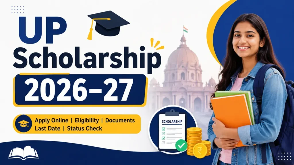 UP Scholarship 2026–27: Online Registration, Eligibility, Dates & Application Process